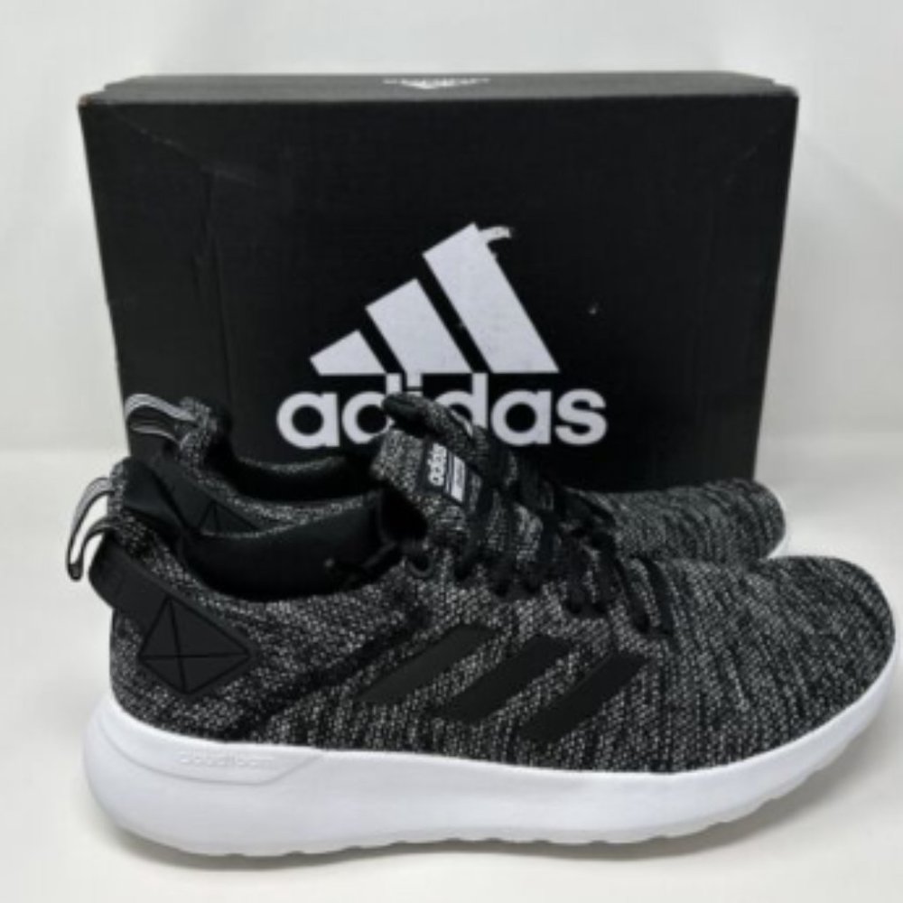 Adidas Men's Black/White Lite Racer BYD Running Shoe Cloudfoam Midsole FY0245
